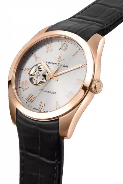 vista lato corona Orologio Lucien Rochat Léman R0421114002