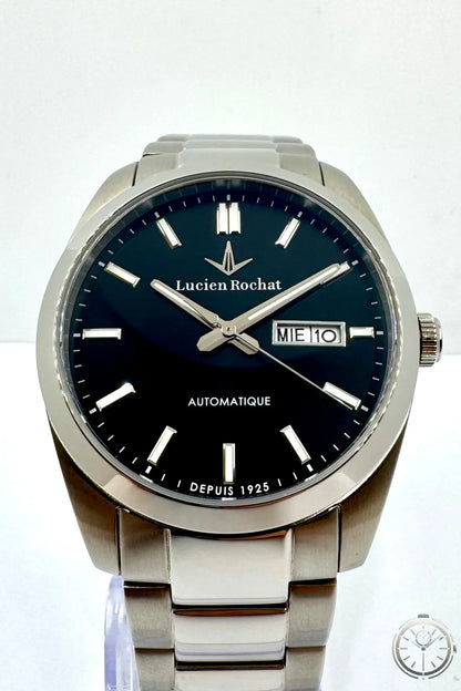 dettaglio quadrante orologio Lucien Rochat Léman R0423114004
