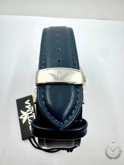 dettaglio fibbia logata Orologio Optima Morano Chronograph Automatic