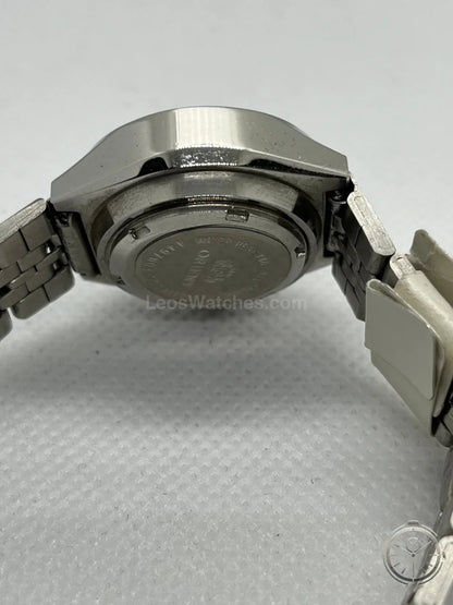 dettaglio fondello orologio ORIENT Vintage Donna Crystal