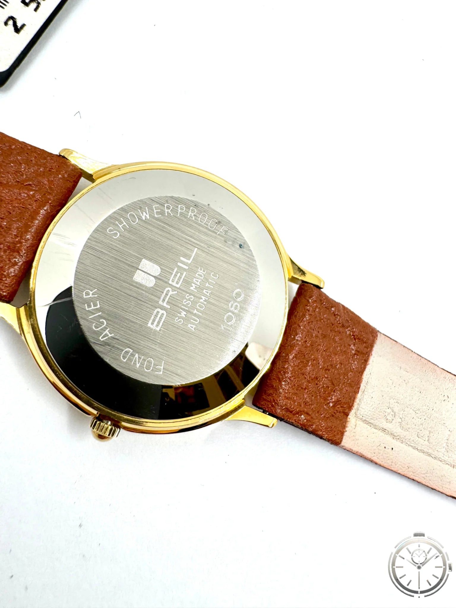 vista del fondello Orologio Breil Automatico Ref. 1080