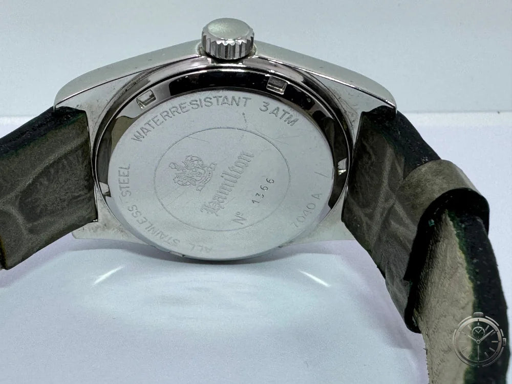 dettaglio fondello Orologio Hamilton Automatico Ref. 7040A