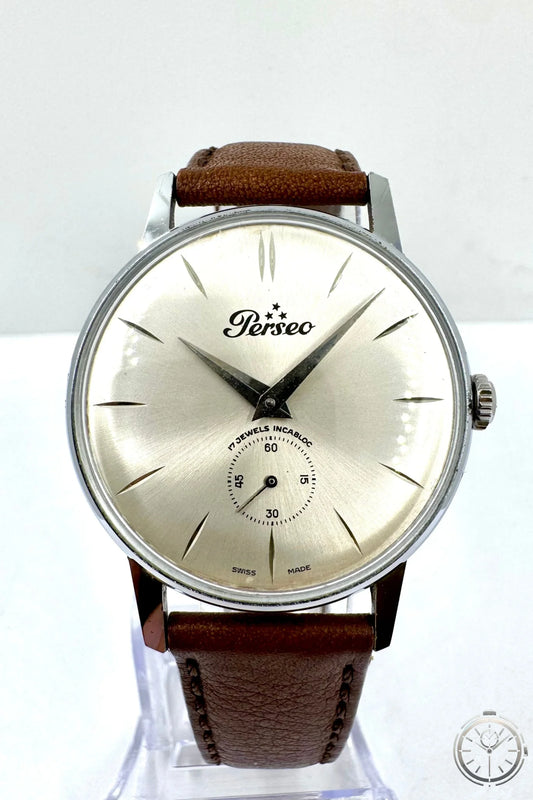 dettaglio quadrante Orologio Perseo a Carica Manuale anni '90