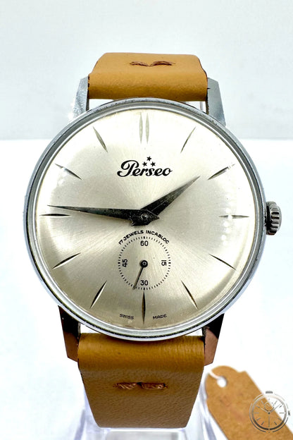 dettaglio quadrante Orologio Perseo a Carica Manuale anni '90