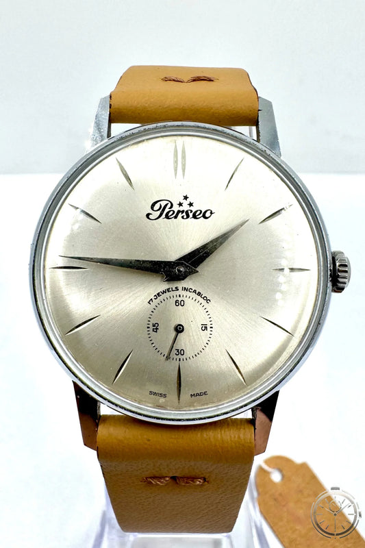 dettaglio quadrante Orologio Perseo a Carica Manuale anni '90