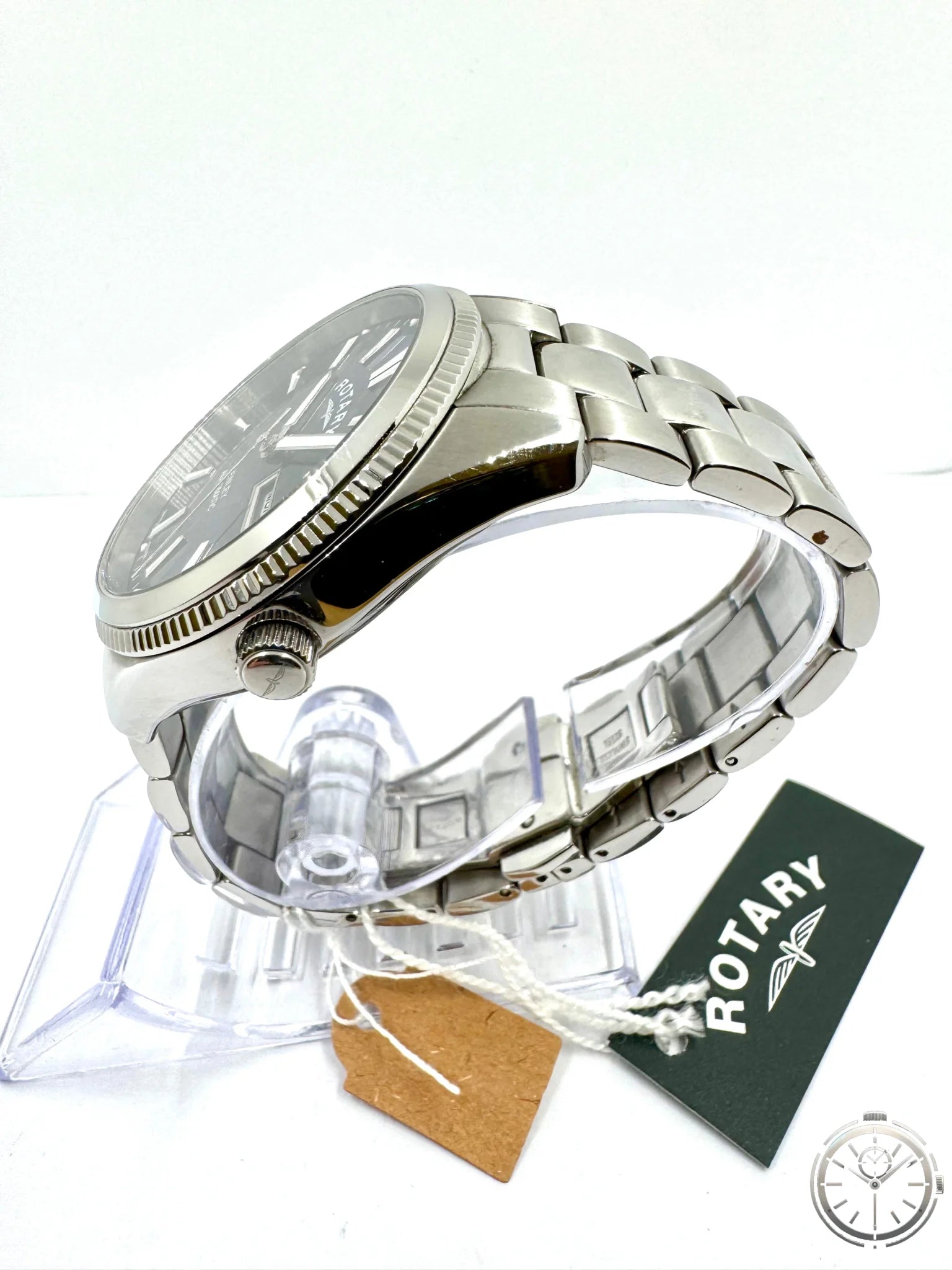 vista lato corona Orologio Rotary GB05380 Automatico 42 mm