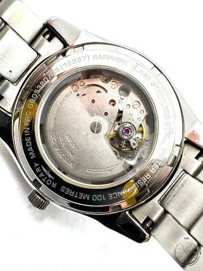 vista fondello Orologio Rotary GB05380 Automatico 42 mm