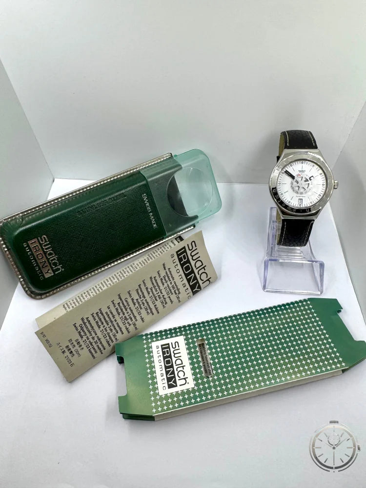vista del full set Orologio Swatch Irony Automatic Ref. YAS401