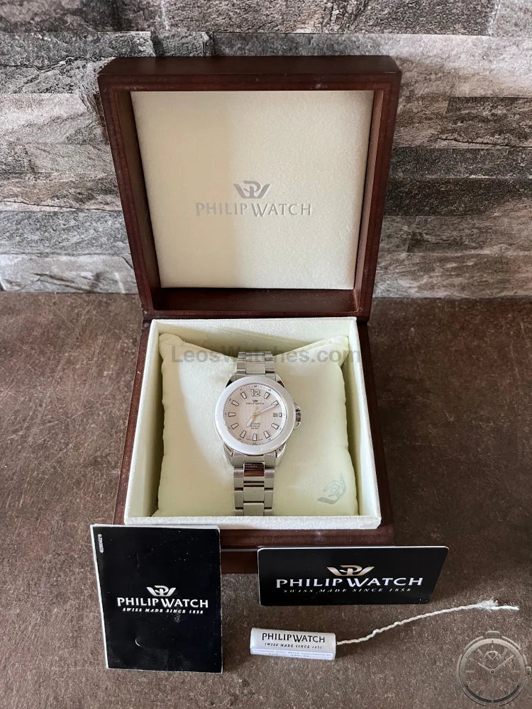 dettaglio del Philip Watch Cruiser Ceramic full set