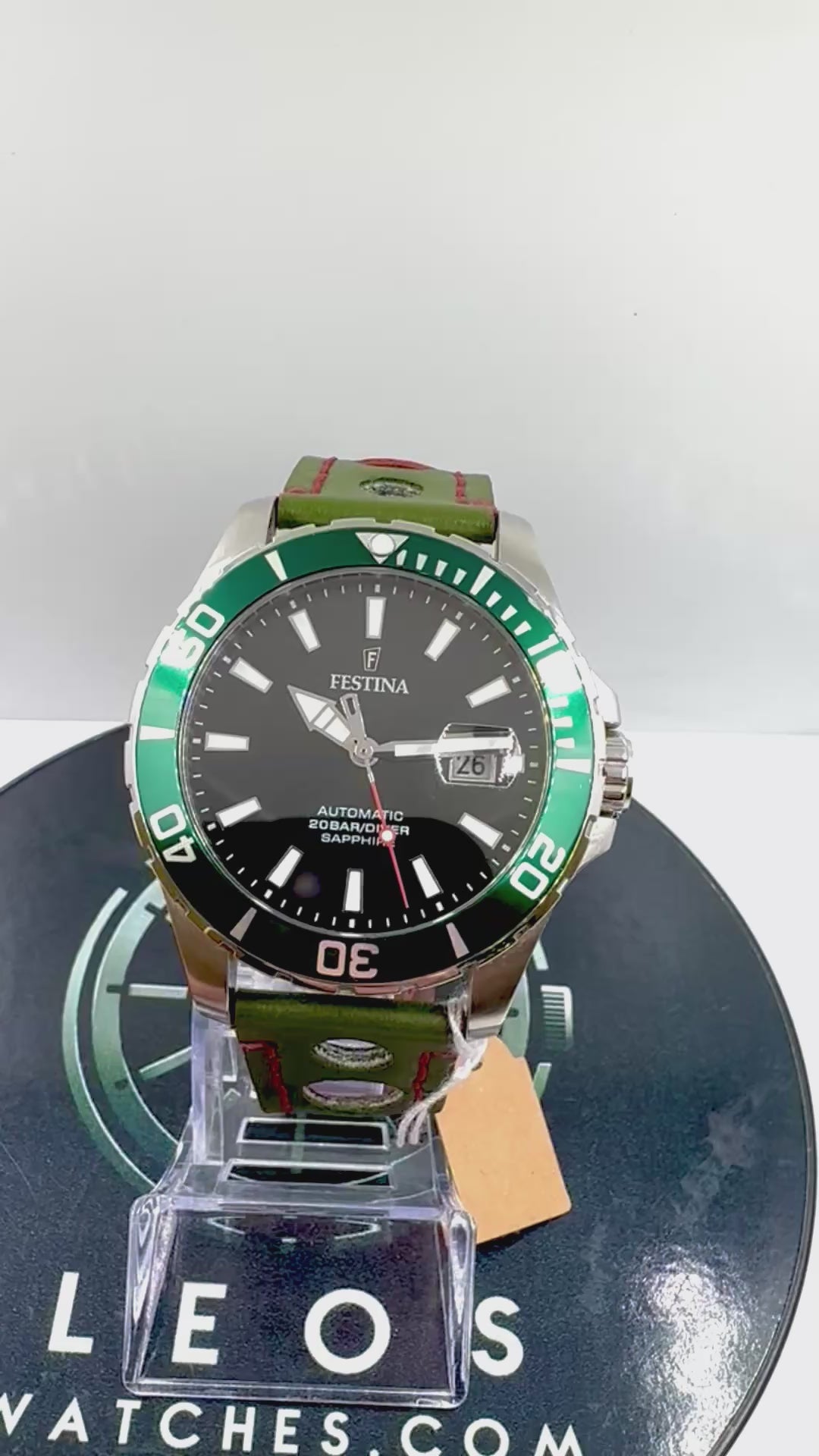 Video Orologio Festina F20531/5 Automatic Diver 44 mm