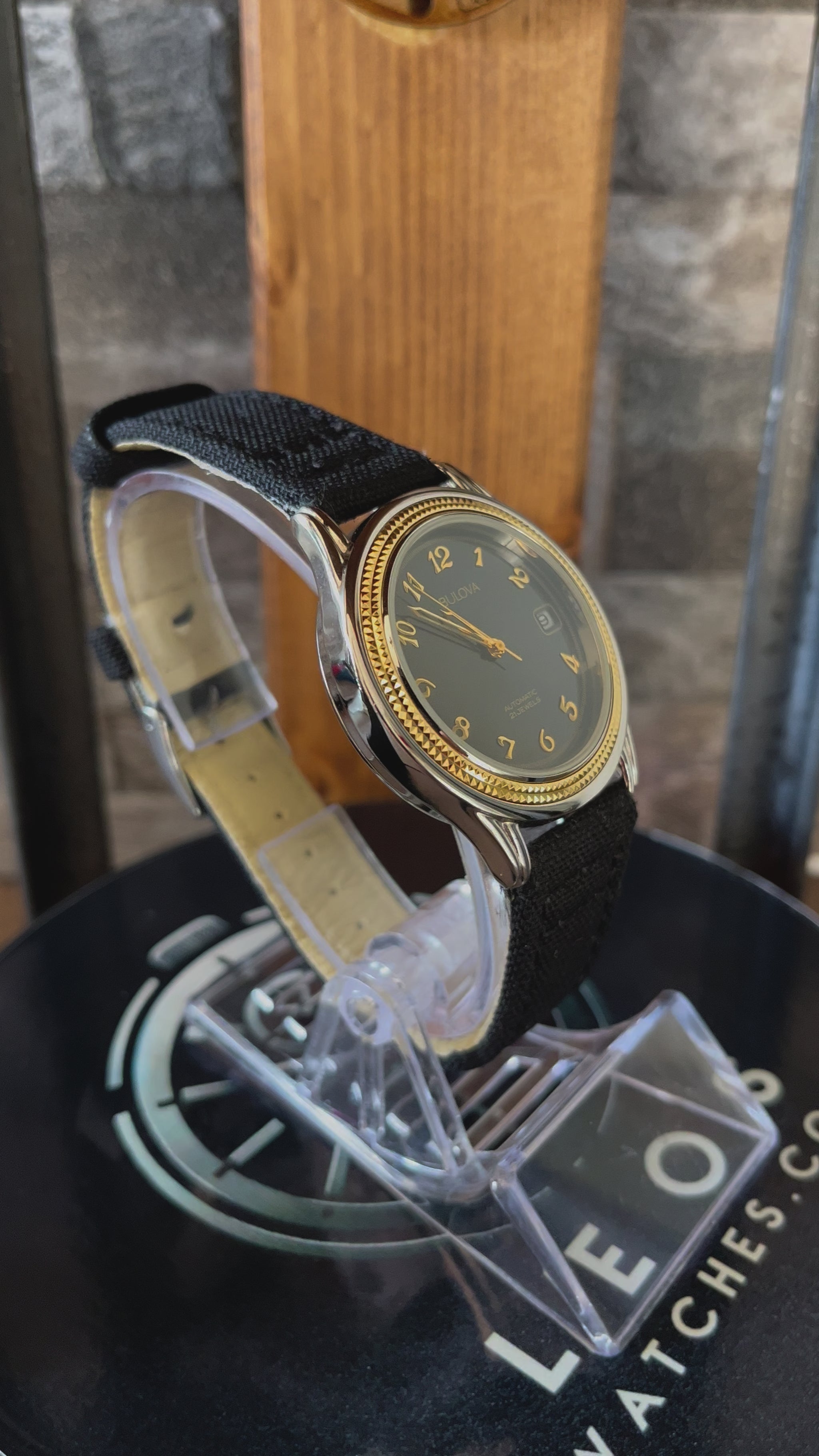 video Bulova Automatic Vintage