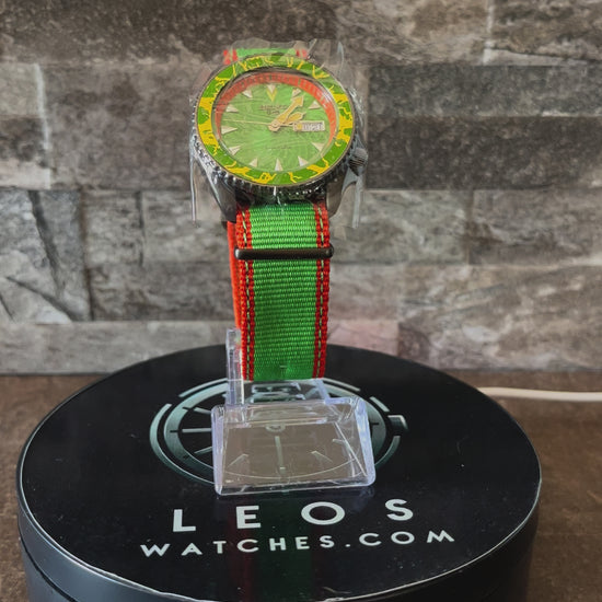 video del Seiko 5 Sports Street Fighter V Limited Edition – Blanka SRPF23