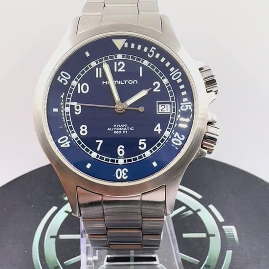 Video Orologio Hamilton Khaki Navy Automatic Ref. H775151