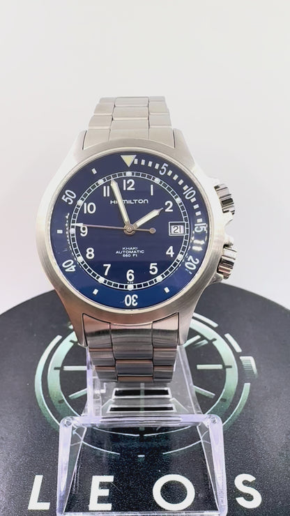 Video Orologio Hamilton Khaki Navy Automatic Ref. H775151