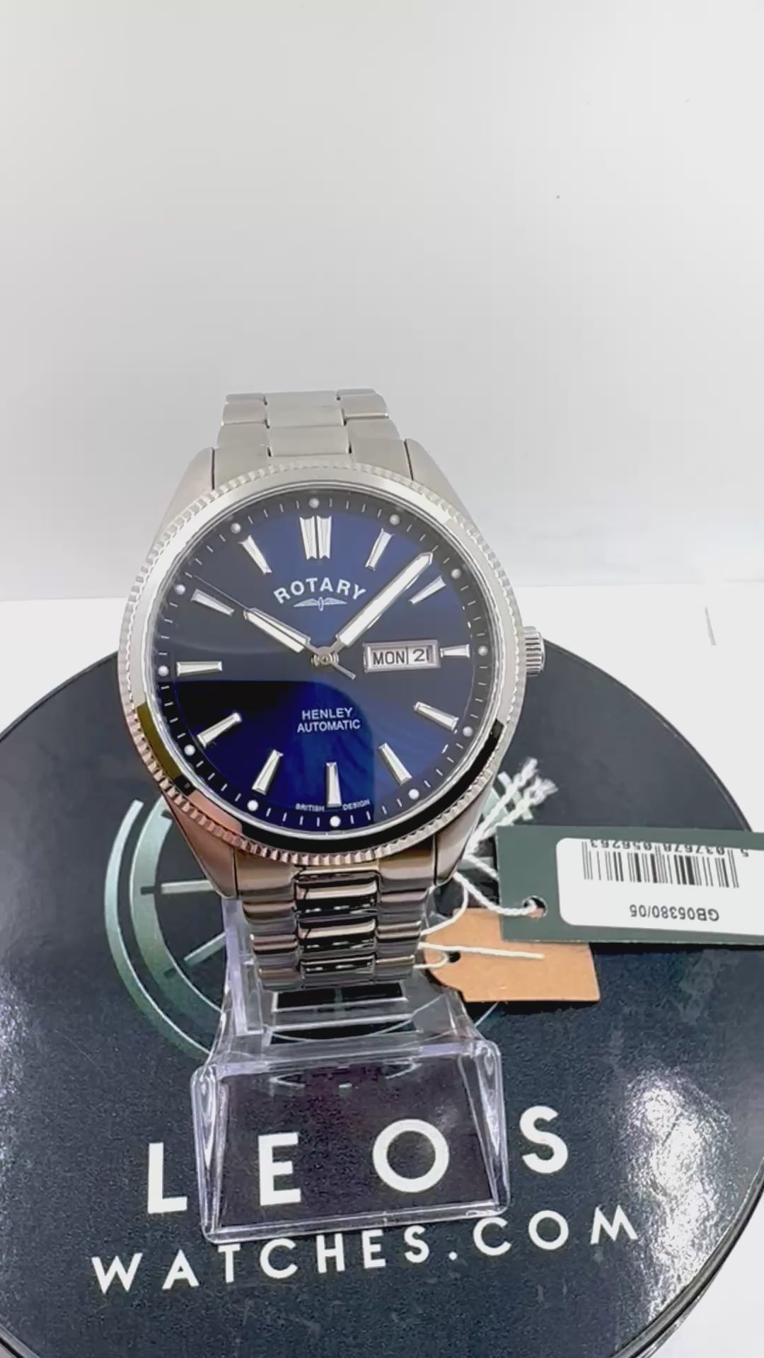Video Orologio Rotary GB05380 Automatico 42 mm