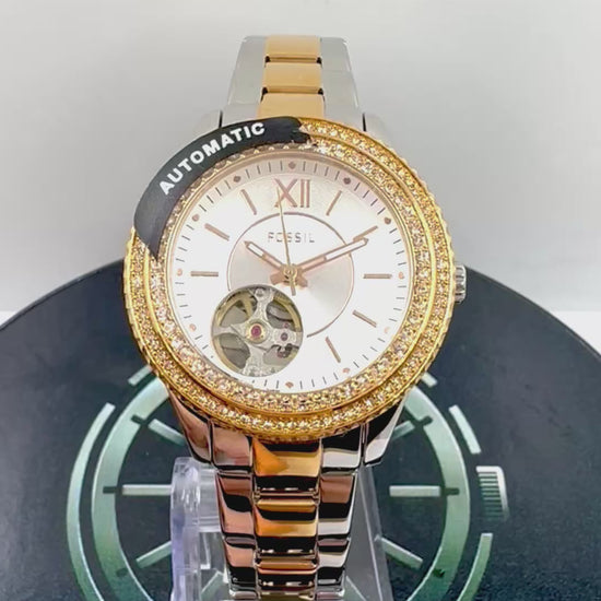 video Orologio da Donna Fossil Stella Automatic ME3214