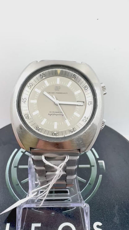 Girard-Perregaux Gyromatic High Frequency 36.000 A/h | Cal. Manifattura 5Hz | 43x44mm | Vintage Anni '70 | Tesoro del Tempo