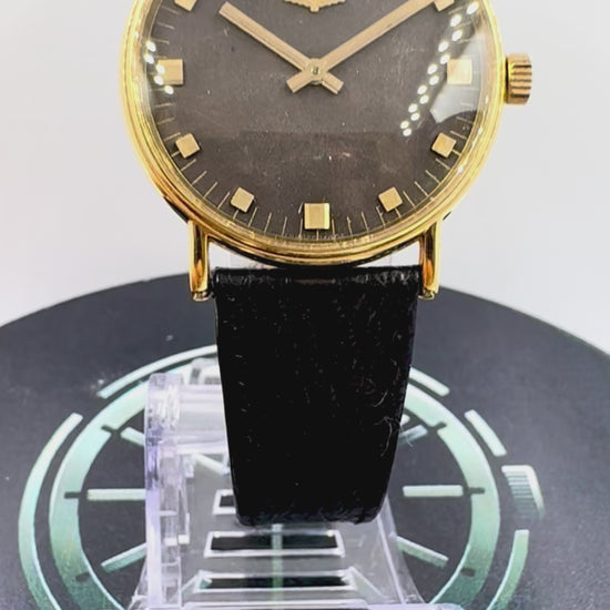 video primo piano orologio Longines Swiss Made anni '60