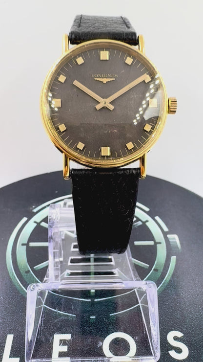 video primo piano orologio Longines Swiss Made anni '60