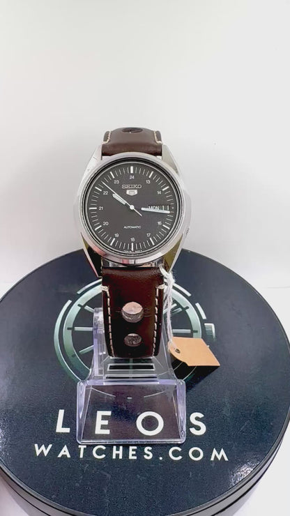 video orologio Seiko 5 Automatic con Corona a Scomparsa