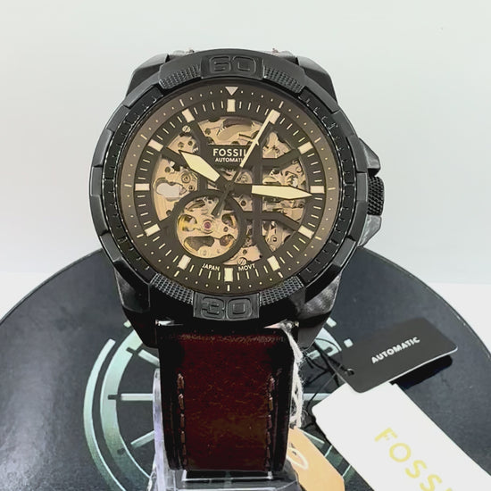 Video Orologio Fossil Bronson Automatic ME3219