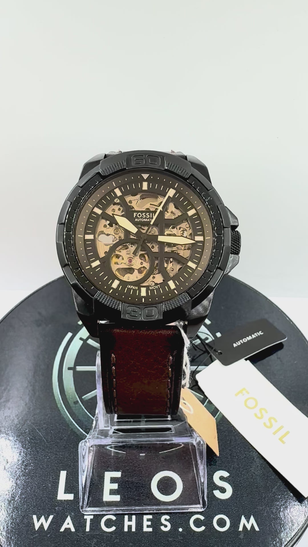 Video Orologio Fossil Bronson Automatic ME3219