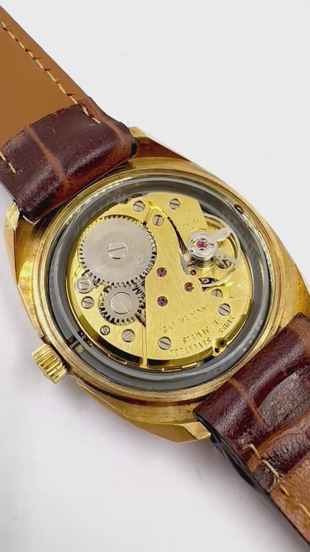 video movimento Invicta Swiss Made Carica Manuale 17 Jewels Incabloc