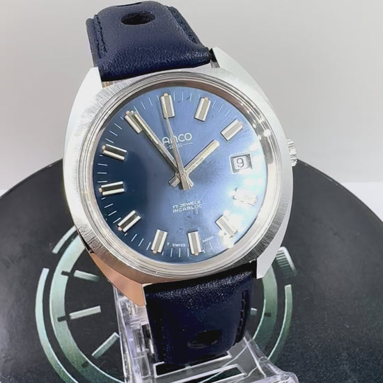 Video orologio Lanco Ref. 14724 – Vintage a Carica Manuale