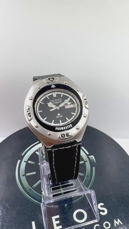 video orologio Citizen Promaster Day-Date Black