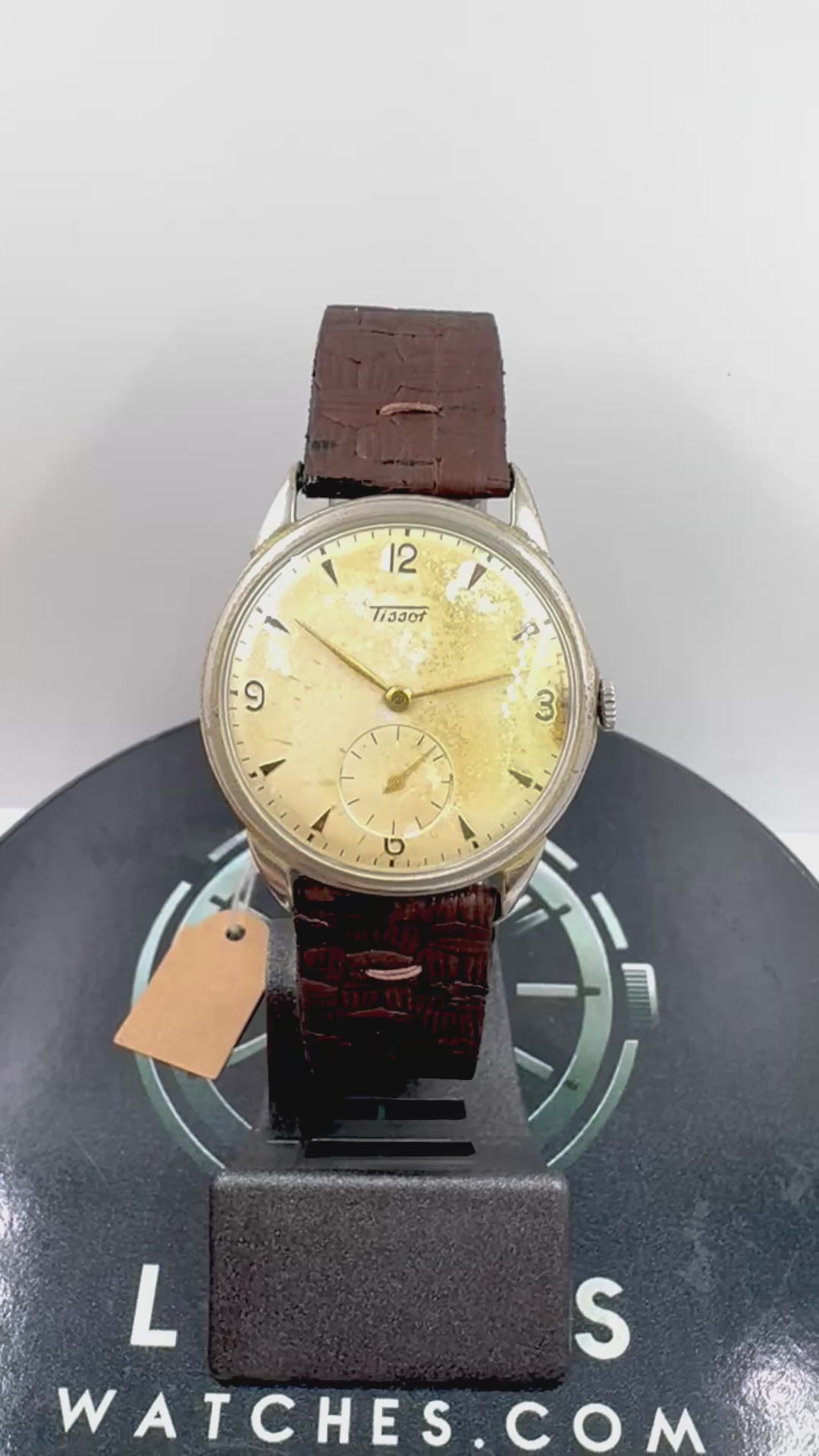 video Tissot Ref. 254.855 — Carica Manuale