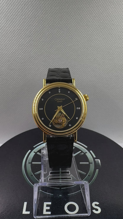 video Orologio Caravelle Open Heart