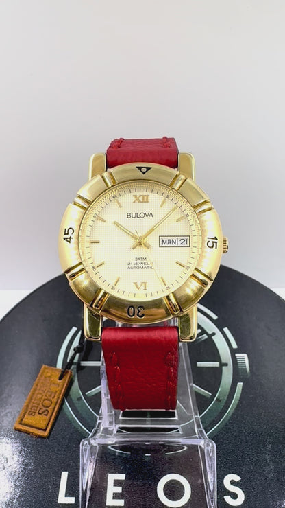 video orologio Bulova Calendar Automatic con cassa da 38 mm