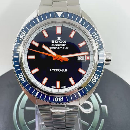 video orologio Edox Hydro-Sub 1965 Limited Edition 80128 3BUM