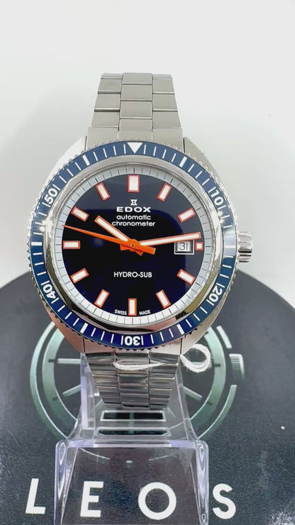 video orologio Edox Hydro-Sub 1965 Limited Edition 80128 3BUM