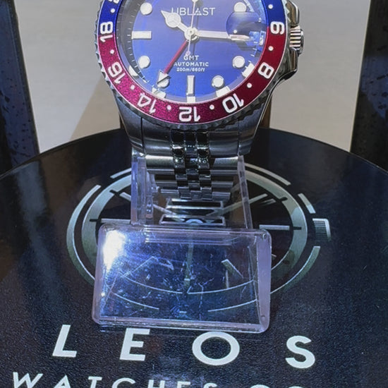 Video orologio UBLAST Automatic GMT Pepsi Ref. UBDGMJ40BUR