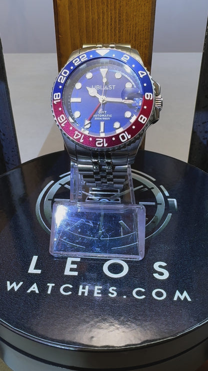 Video orologio UBLAST Automatic GMT Pepsi Ref. UBDGMJ40BUR