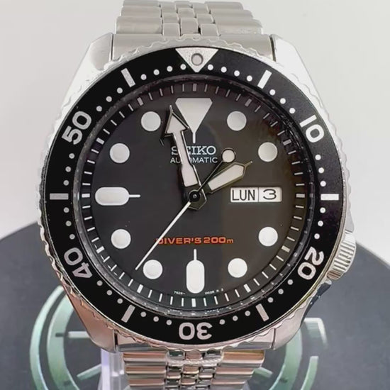 video Seiko SKX007 Scuba Diver's