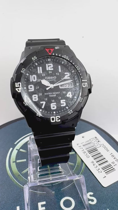 Casio MRW-200H — Orologio Subacqueo al Quarzo Nero