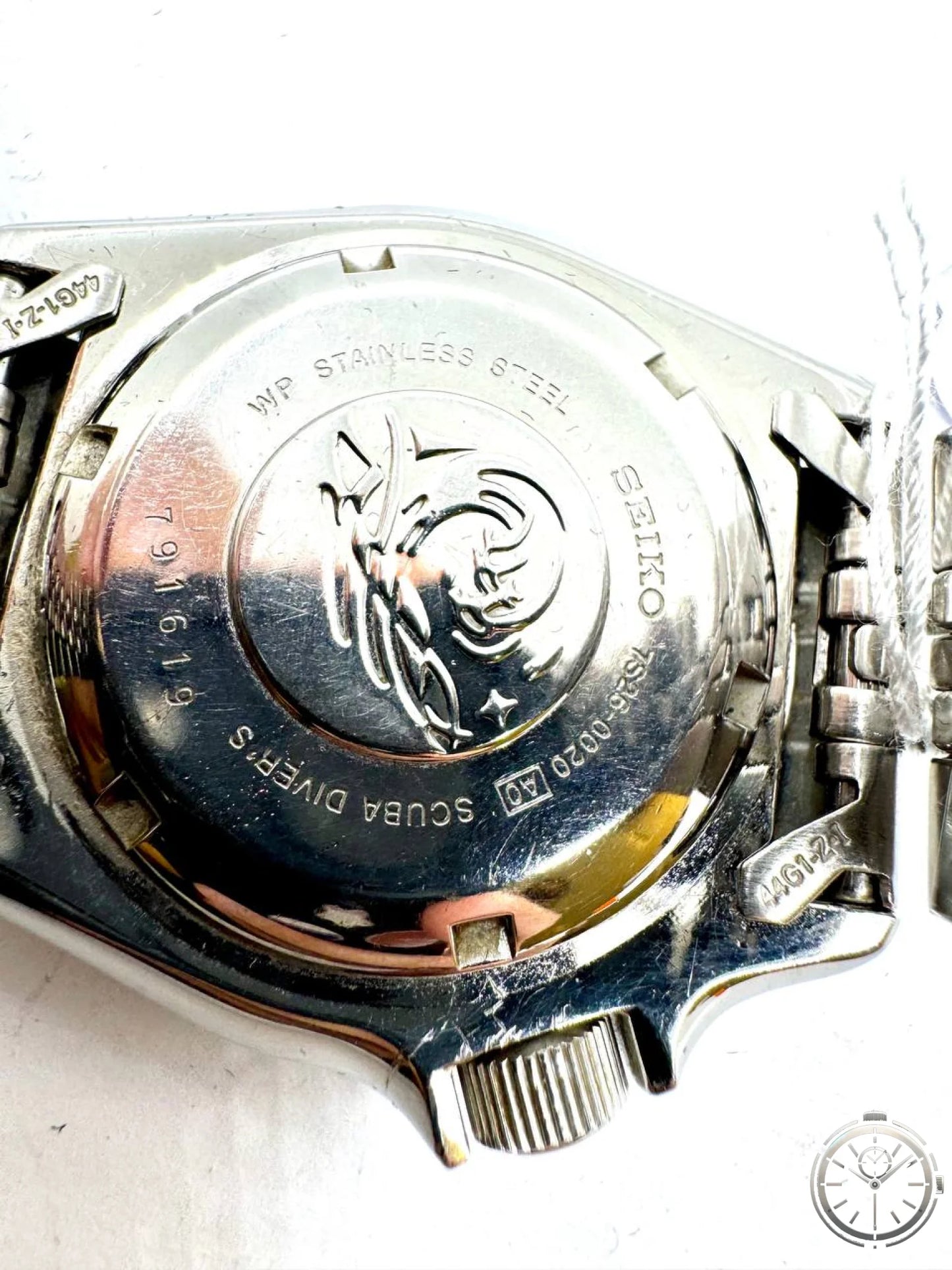 Seiko SKX007 Scuba Diver's 200m — Fondello inciso SCUBA DIVER'S 7S26-0020 WP Stainless Steel