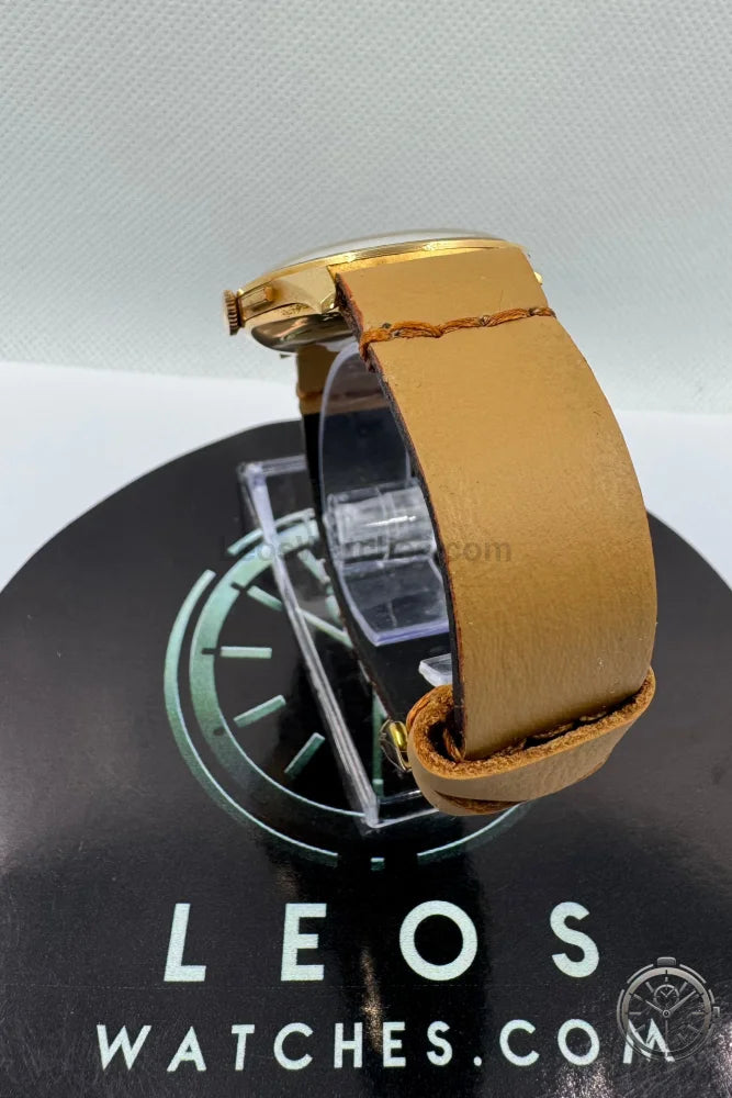Vista posteriore Orologio Silver Extra Cronografo Vintage in Oro Massiccio