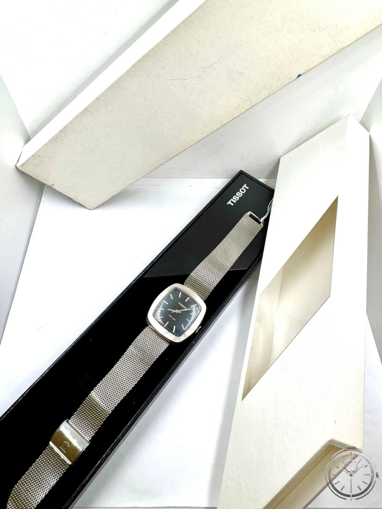 Tissot Stylist NOS, Carica Manuale Swiss T Made | 32mm Acciaio Inox | Tesoro del Tempo - Orologio da Polso