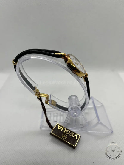vista laterale orologio Veglia Vintage Donna a Carica Manuale